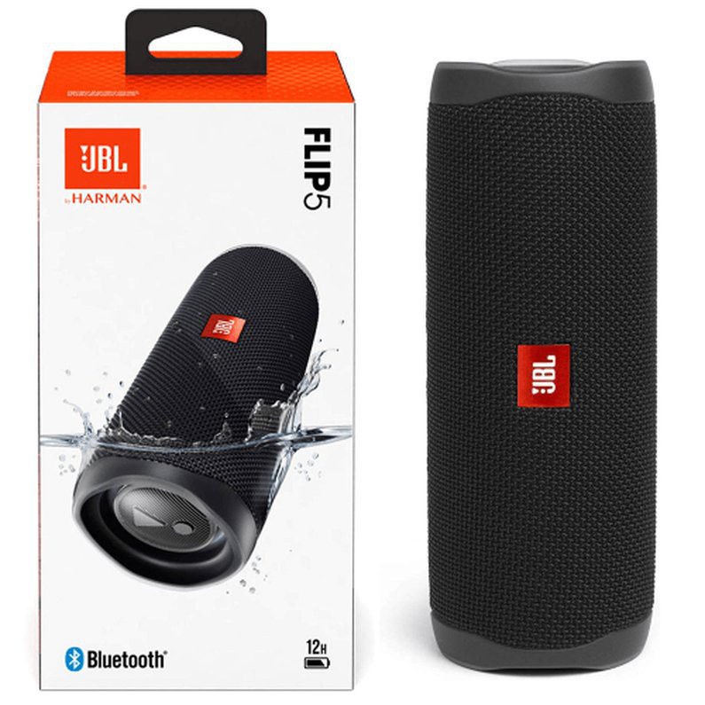 Jbl Flip Black Caixa Bluetooth Ipx Original Shopee Brasil