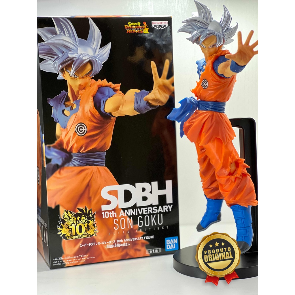 Action Figure Son Goku Instinto Superior Dragon Ball Super Bandai