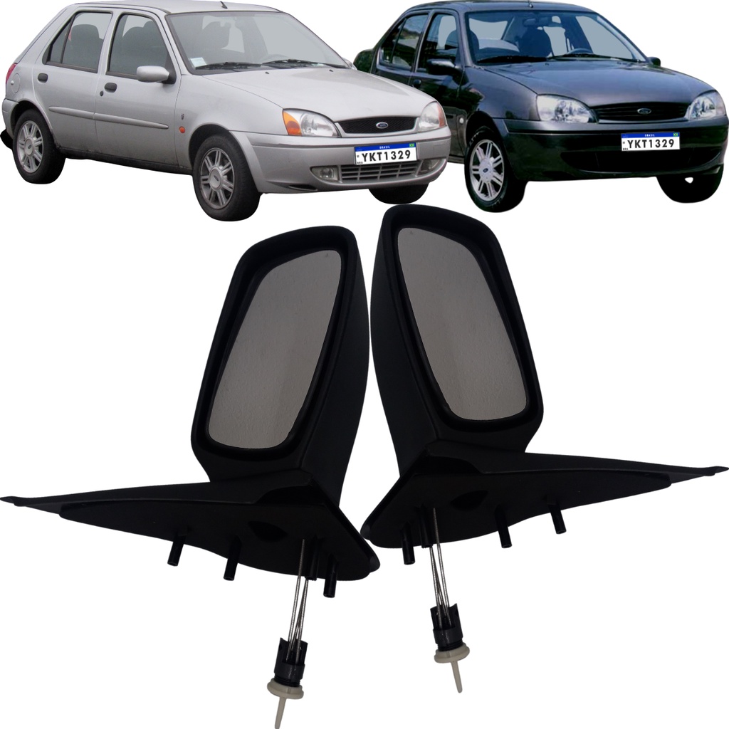 Par Retrovisor Manual Cofran Com Controle Fiesta 1996 a 2001 - Spare Parts and Accessories for Vehicles