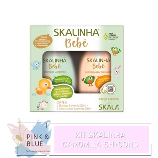Kit Shampoo + Condicionador Skalinha Camomila Bebê Sem Lágrima 200ml