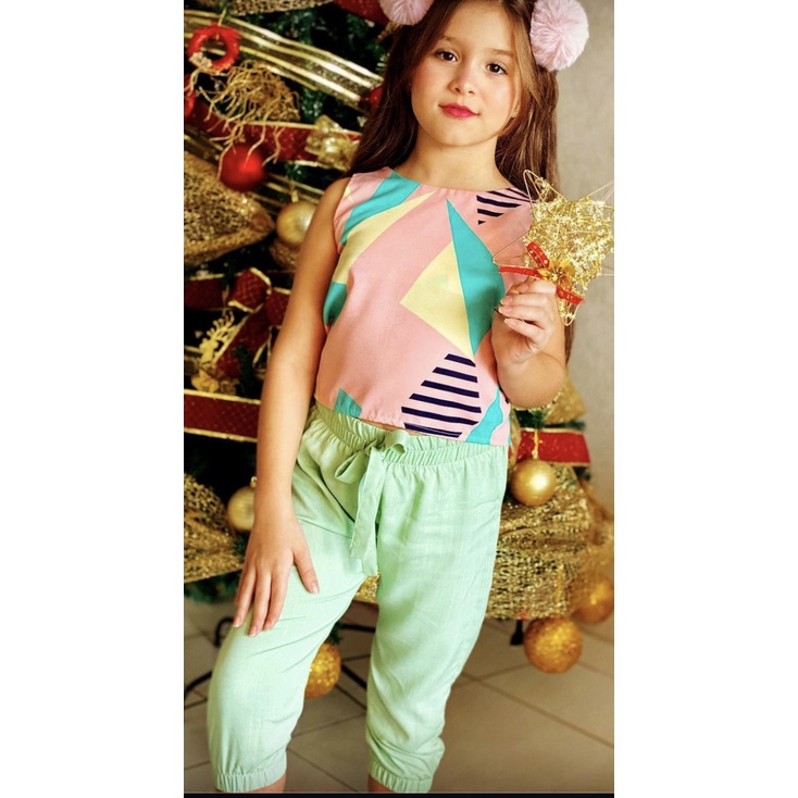 conjunto infantil 10 anos menina