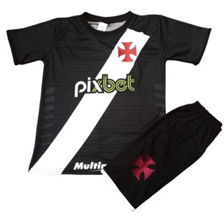 Conjunto Infantil de Futebol Camiseta e Bermuda em Oferta na Shopee