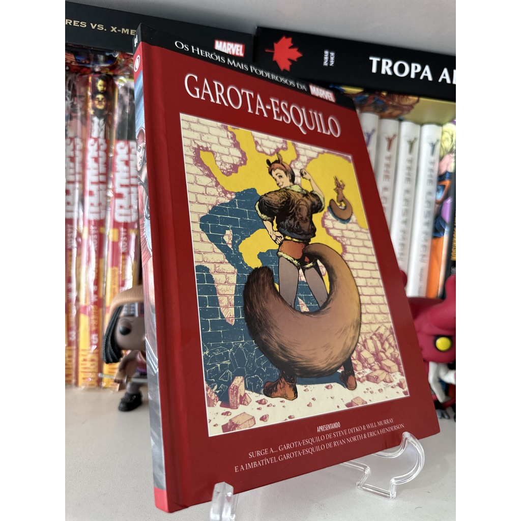 HQ GAROTA-ESQUILO- Marvel Salvat Vermelha 94