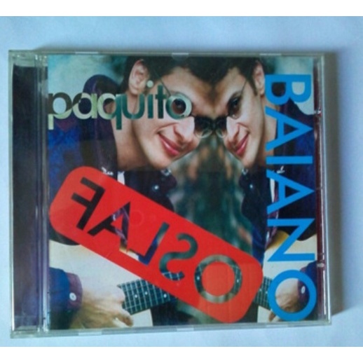 CD paquito falso baiano perfeito estado mídia e capa
