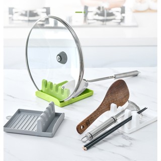 Suporte de Apoio Descanso para Colher Talheres Tampa Panela Utensílios Bancada Cozinha Utensílio De Cozinha