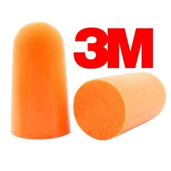 KIT C/10 PARES - Protetor Auditivo Plug Espuma Auricular 1100 3M