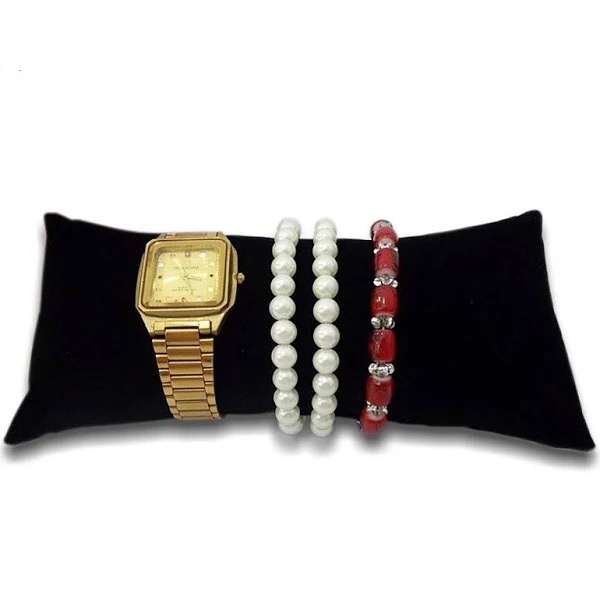 Expositor Almofadinha Joias, Pulseiras, Relogios Couro 15x8 em Oferta na Shopee