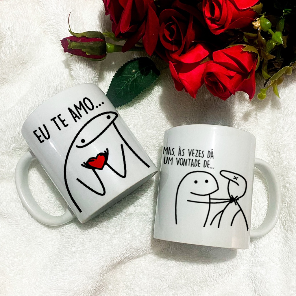 Caneca Personalizada Flork Namorados Casados com foto
