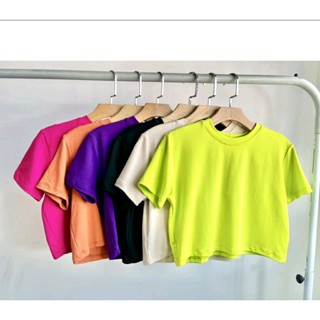 Cropped Feminino Soltinho Tshirt Blusa Estilosa Larguinha Modelo blogueira