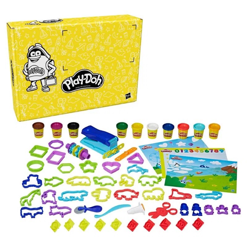 Brinquedo Play- Doh Kit Diversão Pré-escolar - Hasbro