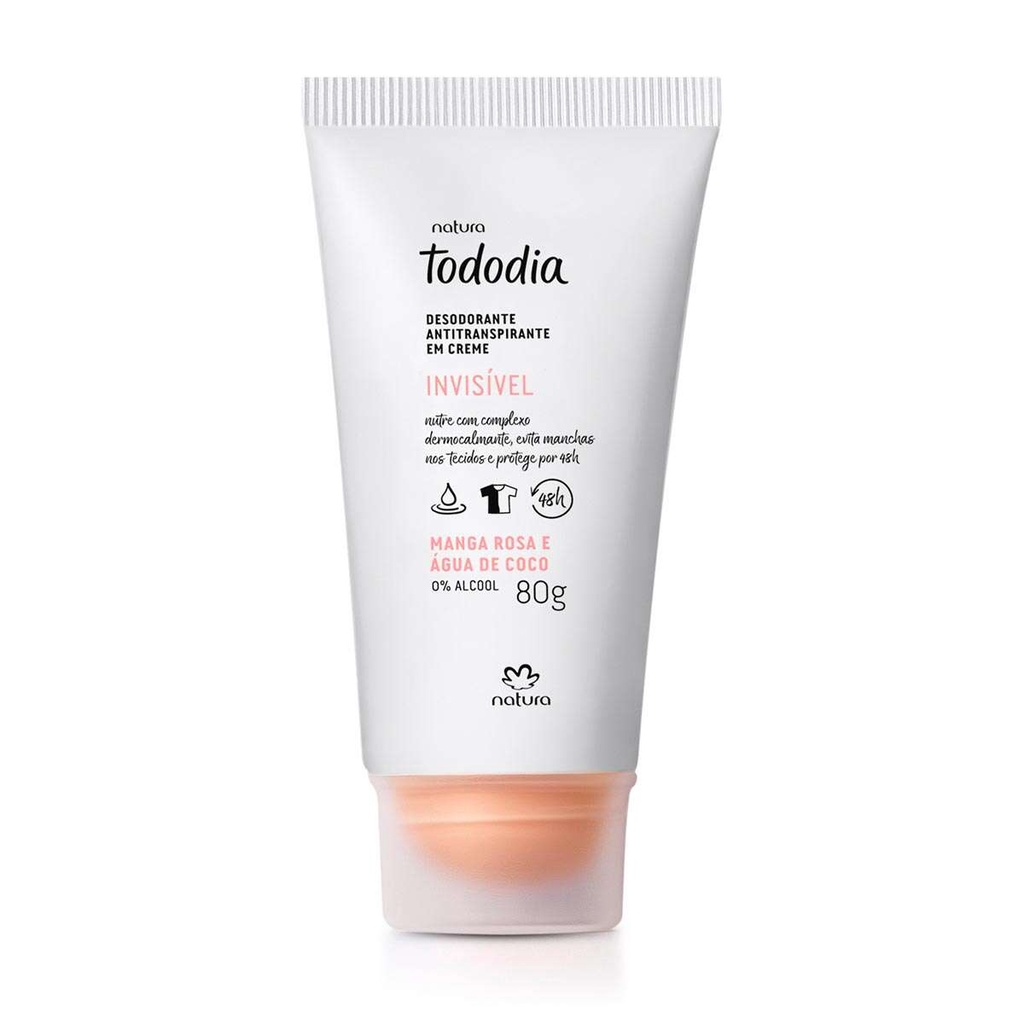 Desodorante antitranspirante em creme Natura Tododia - 80g | Shopee Brasil