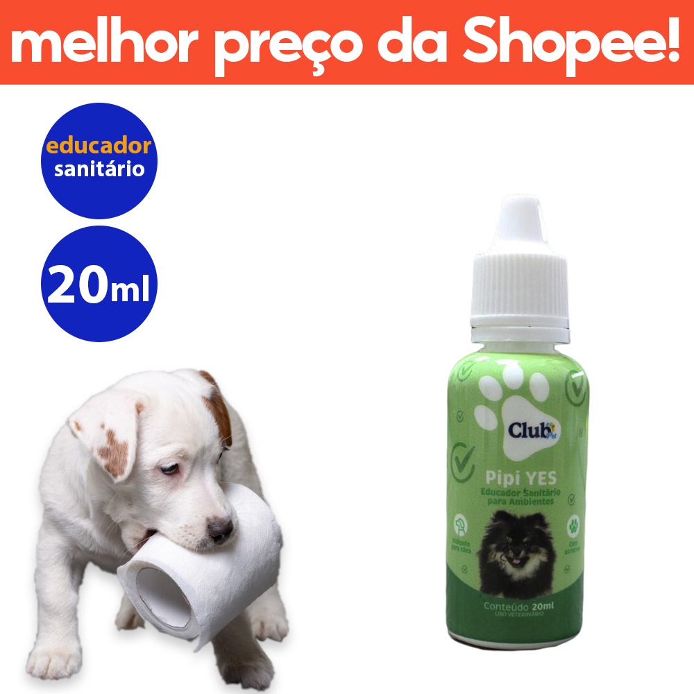 Cone Educador Pipi Stop Sanitário Para Cães Xixi Cachorro