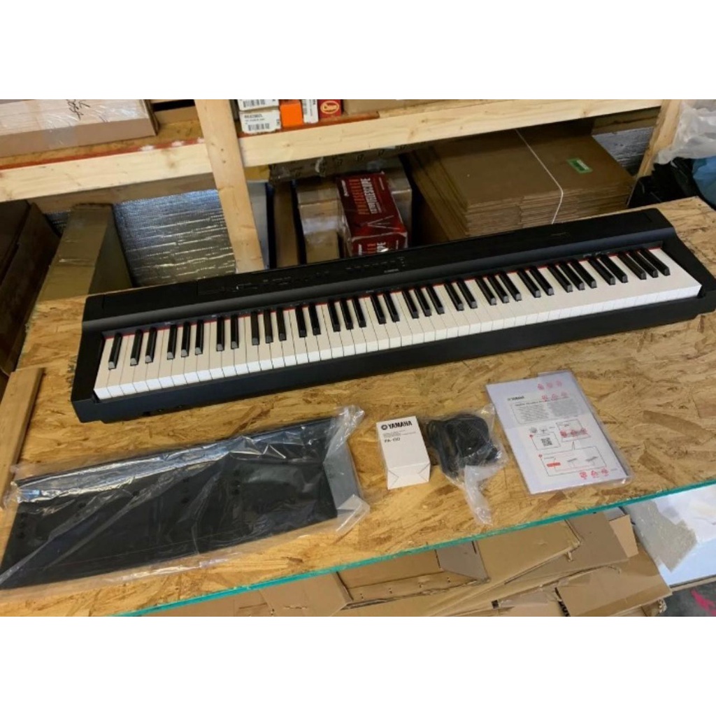 Yamaha P 125 Digital Piano Black 88 keys NOVO Shopee Brasil