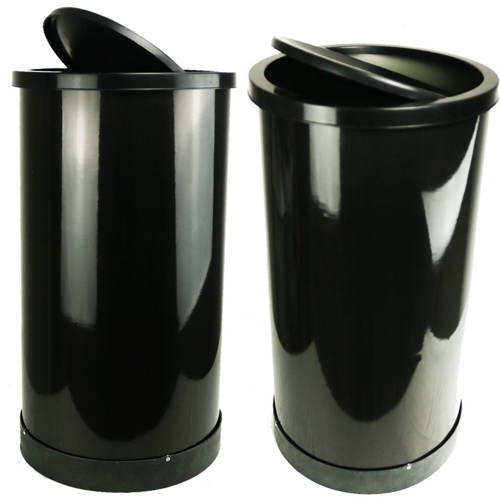 Lixeira Grande Basculante Pedal 30 Litros de Cozinha Banheiro