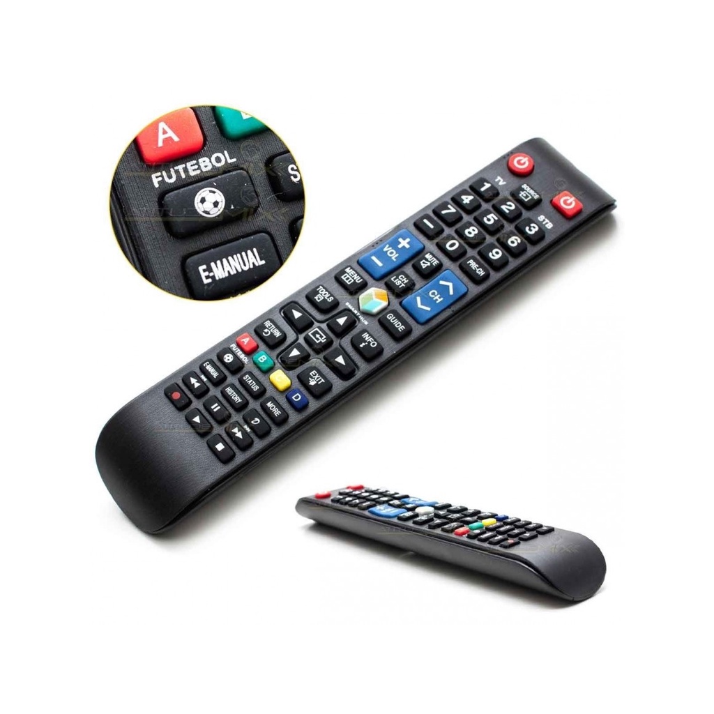 Controle Remoto Repõe Samsung Bn63-09302x Aa59-00808a Bn98-04428a Tm1250 Aa59-00587a Bn98-03999a 46es6500 J5500 Un32j5500 Un40j5500 Un48j5500 Un40f6400 Un48j6300  Un55j5500 Un55j6300 Un60j6300 Un75j6300 Un32f5500Un40f5500 Un46f5500 Un50f5500