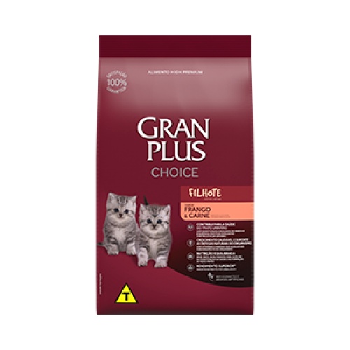 Ração Gran Plus para Gatos Filhotes Choice - 10,1 kg em Oferta na Shopee