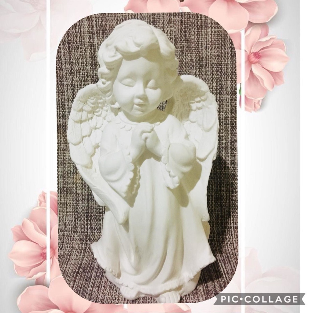 04 - Anjos 18 cm , 04 - Anjos mão no chão , 04 - Anjos mãos entre as pernas