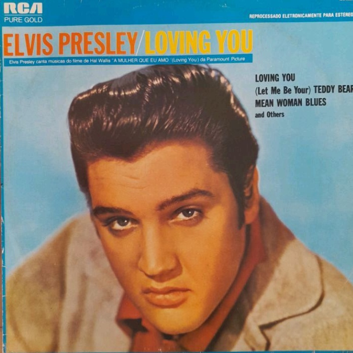 Elvis Presley - Loving You - lp - vinil - "A mulher que eu amo"
