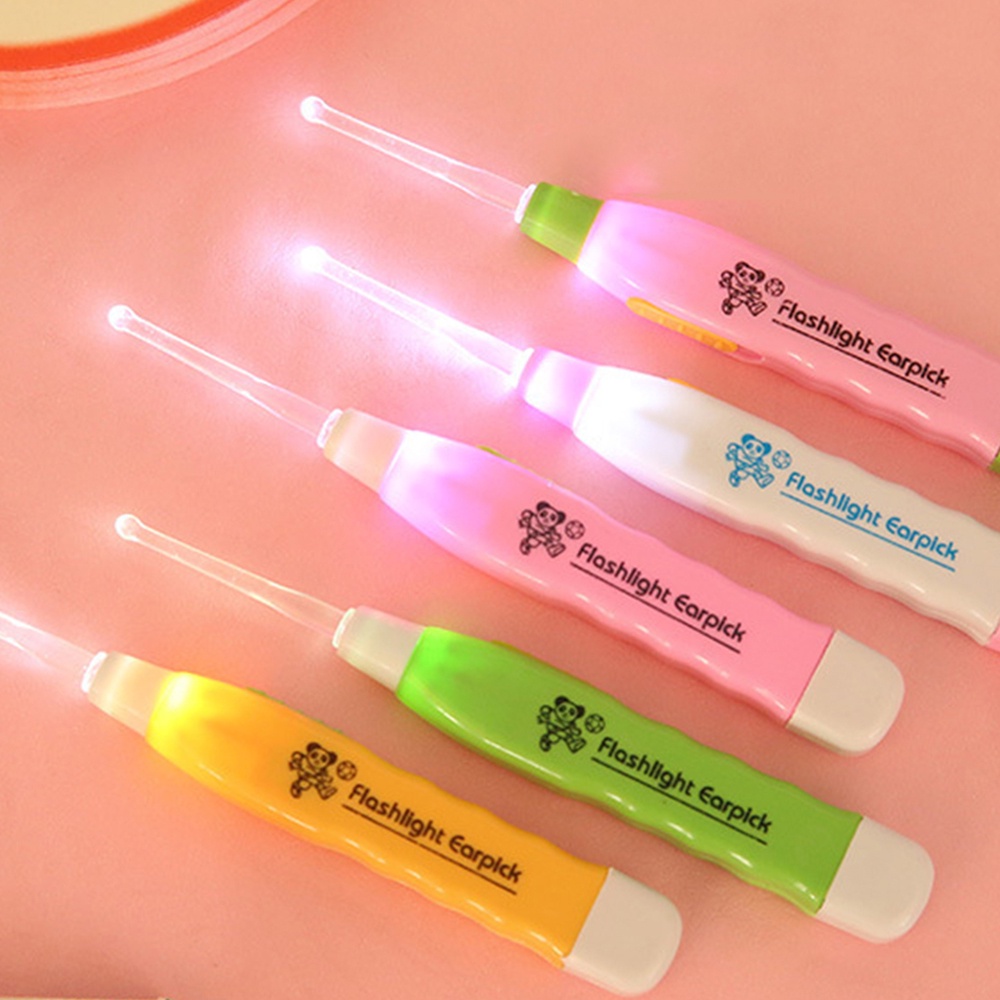 Limpador De Ouvido Com Led/Luz para Remover Cera