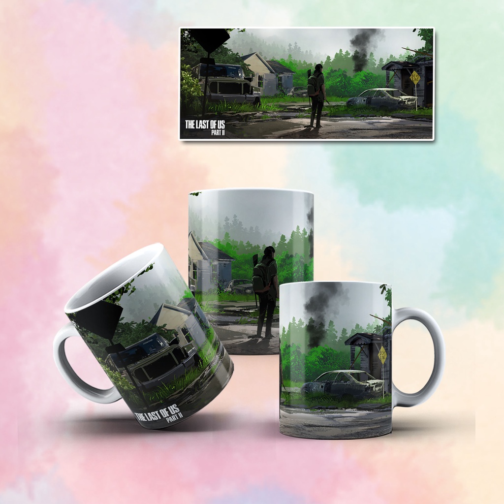 Caneca The Last Of Us - Ellie's Tattoo (Tatuagem Ellie