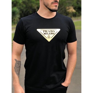 Camiseta Masculina Premium P ao G3 de Algodão Fio 30.1 - Camisa Padrão Shopping