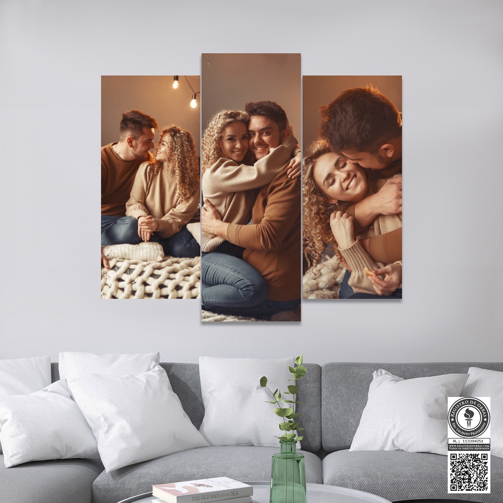 Quadro Personalizado Decorativo Com foto Imagem · foto 2
