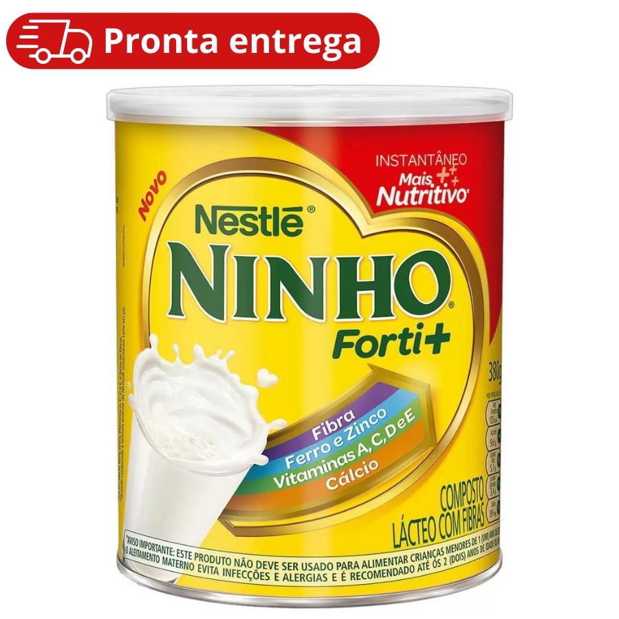 Leite em Pó Ninho Fortvit lata 380g