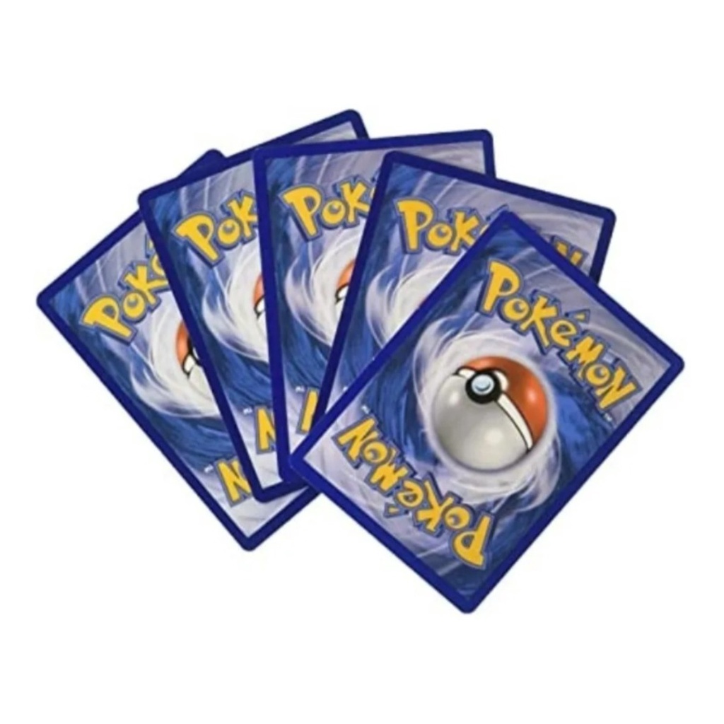 Lote Pack 100 Cartas Pokémon Aleatórias sem Nenhuma Repetida original :  : Brinquedos e Jogos