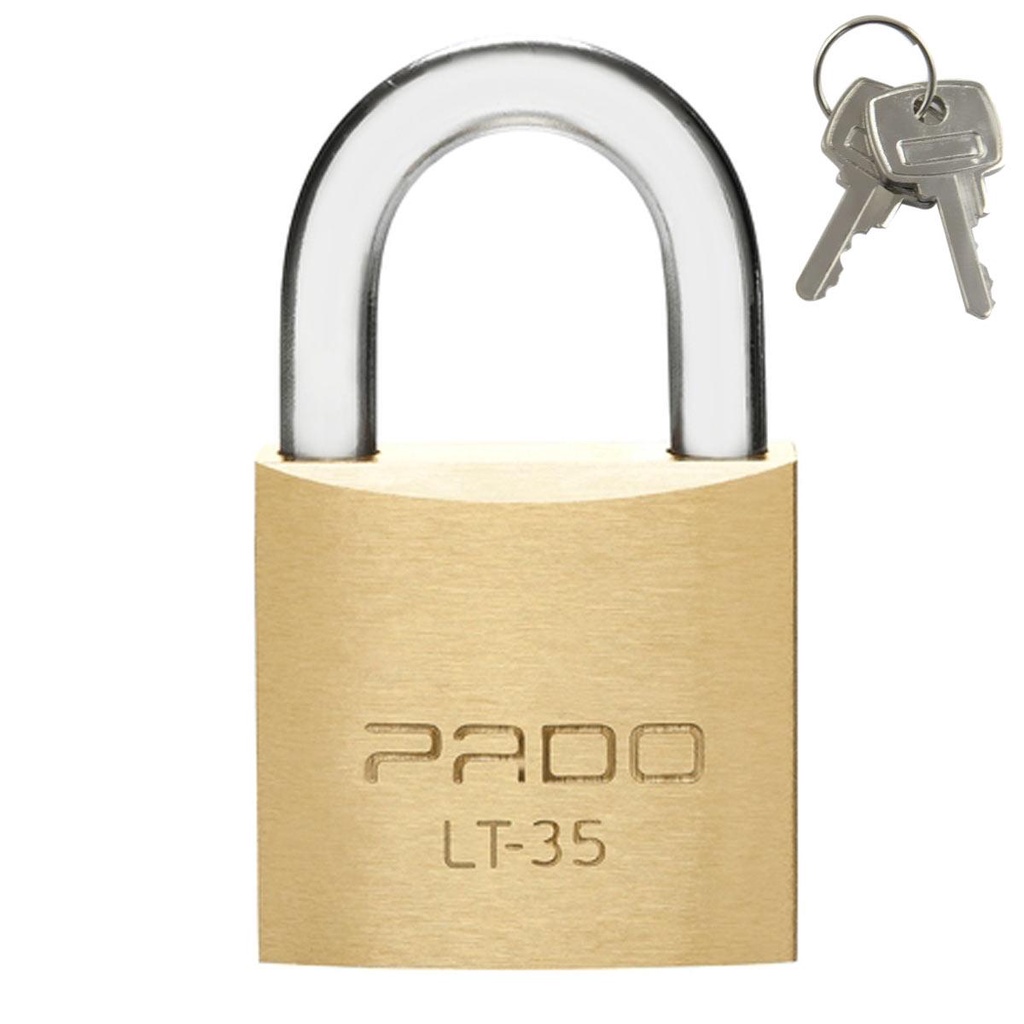 Cadeado Clássico Latão 35 Mm Pado em Oferta na Shopee