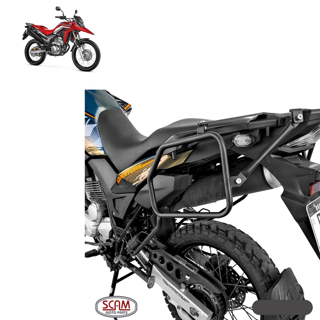 Suporte Afastador Alforje Honda Xre 300 Xre300 2010 em Diante - Scam