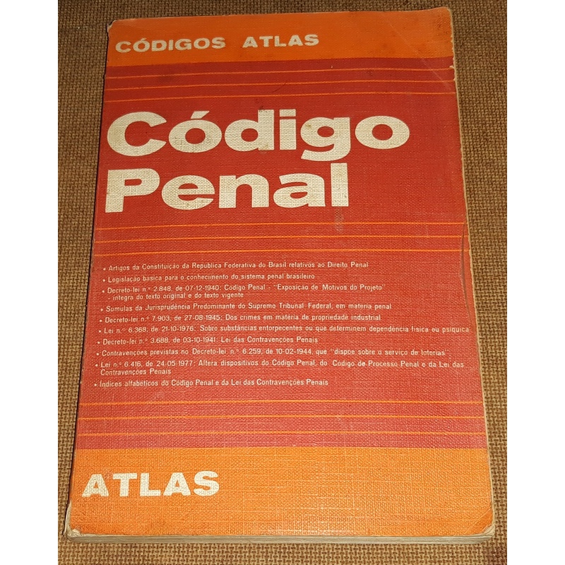 Código Penal - Ruy Rebello Pinho - Atlas 1977