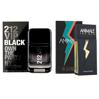 Perfume 212 Vip Black + Perfume Animale Masculino Envio Imediato 2023