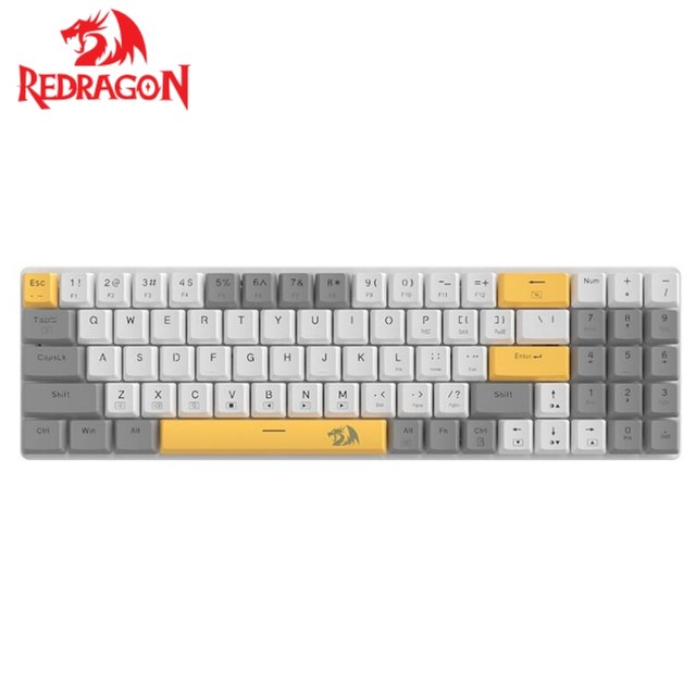 Redragon K608 Teclado Mecânico Com Fio Ultra Fino Compacto 78 Teclas ...
