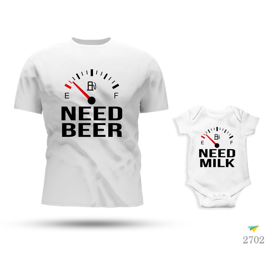 Kit Tal Pai Tal Filho Need Beer need milk