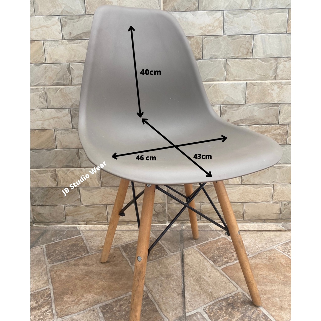 Kit 2 Capas Felpuda Para Cadeira Eames Pelo Baixo