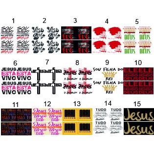 30 Estampas Para Sublimação Impressas Prontas Gospel Canecas