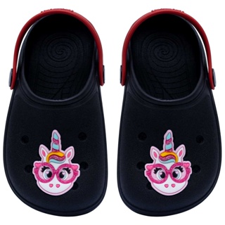 Sandalia Babuche Infantil Menina Unicornio Iate Macio Pópidi 12.31 em Oferta na Shopee