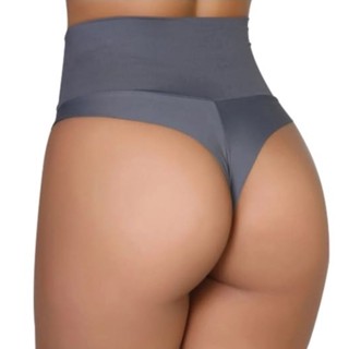 5 Calcinhas Modeladora Cos Alto Duplo Fio Duplo Kit Lingerie