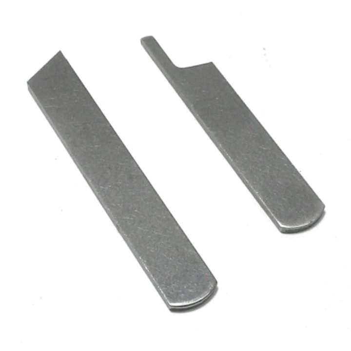 Faca Par de Faca ( Inferior e Superior ) Para Máquina  Overlock Butterfly GN-1.