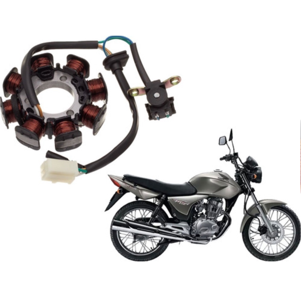 Estator Honda CG 150 Titan Ks Es Sport 2004 até 2008 Importado 8540
