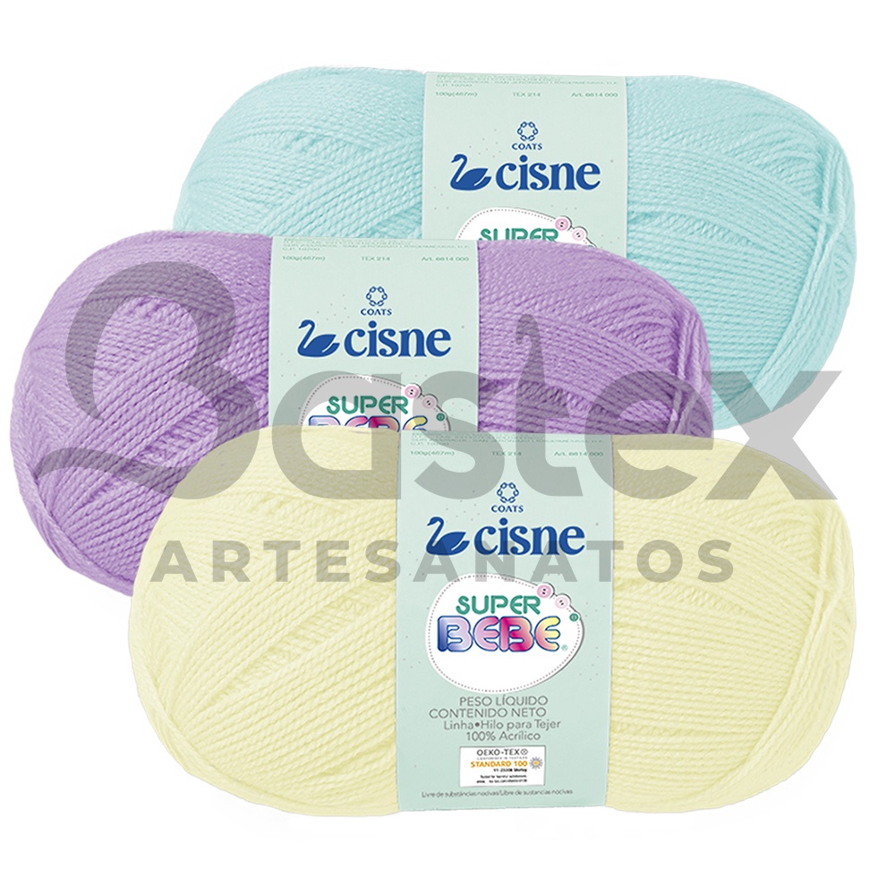 Fio Lã Cisne Super Bebê 40g em Oferta na Shopee