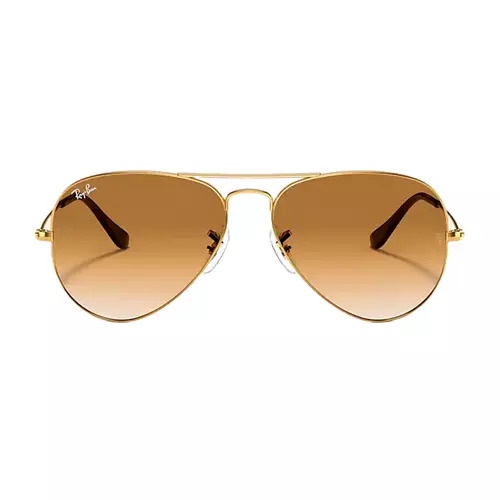 Óculos Ray-Ban RB3025L 001/51 Ouro Fosco Lente Marrom Degradê Tam 58