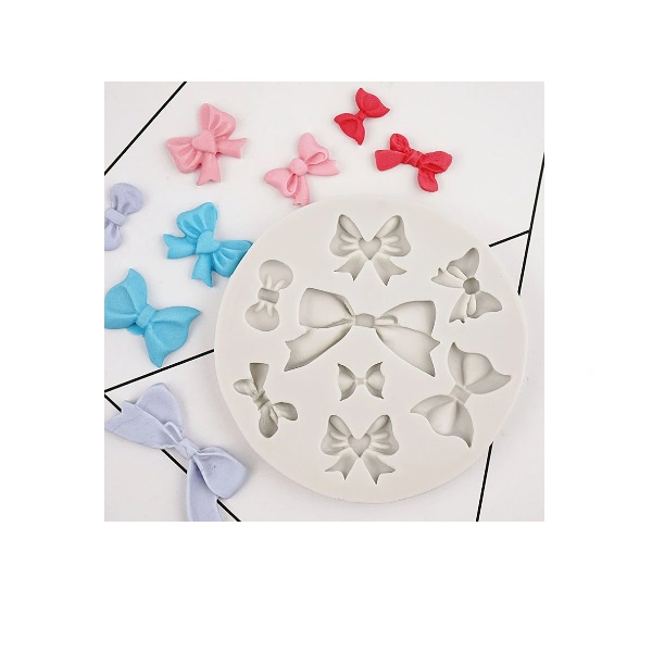 Molde de Silicone Laços - Molde de Silicone para Artesanato e Confeitaria em Oferta na Shopee