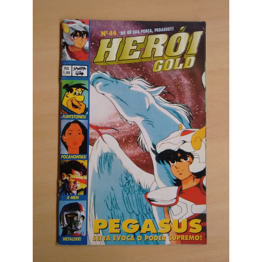 Revista Herói Gold 44 Cavaleiro Zodíaco Pocahontas 630w
