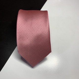 Gravata Rosa Canelado