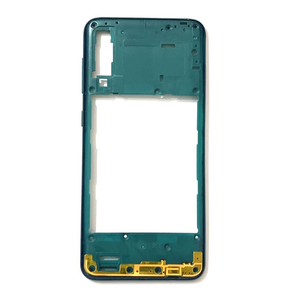 Carcaça Do Aro Lateral C/botões Para Galaxy A30s A307 Verde