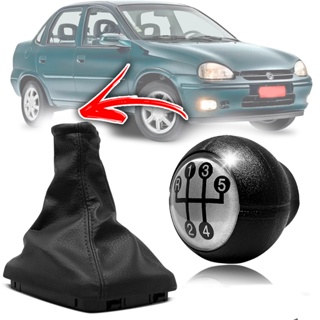 Coifa Alavanca Bola Marcha Cambio Celta Prisma Astra Vectra Corsa Hatch Sedan em Oferta na Shopee