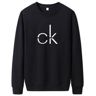 CK Moletom Gola Careca fashion Masculino Com Estampa
