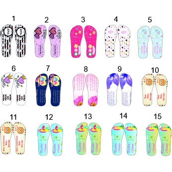 15 Estampas Premium Sublimação Chinelos Dia Das Mães Pack 3