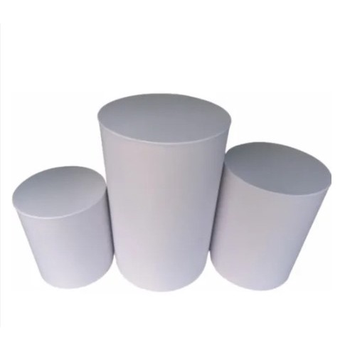 trio de capas para cilindro tecido veste fácil cor: branco em Oferta na Shopee